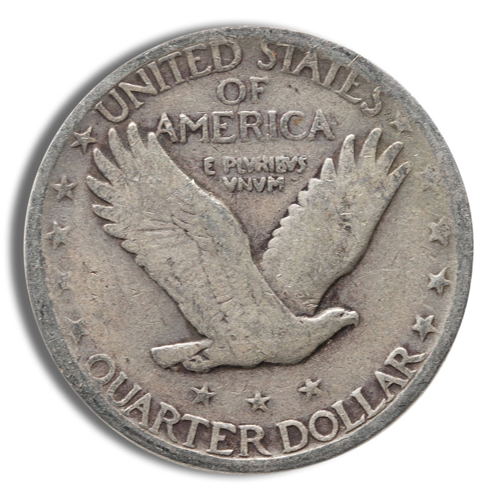 $1 FV 90% Silver Standing Liberty Quarters - No Date - Image 2