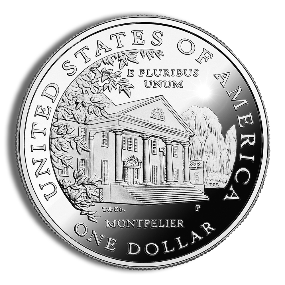 1999-P $1 Dolley Madison Silver Commemorative - Proof - Image 2