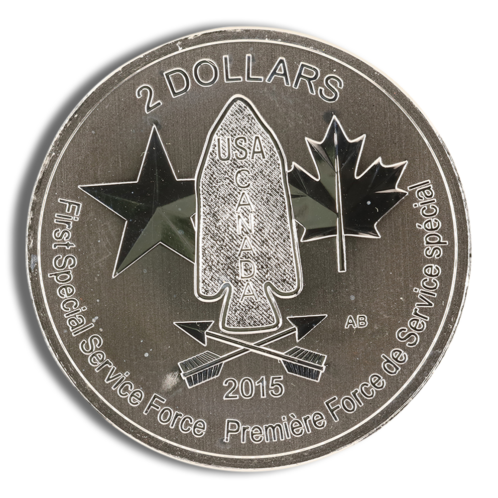 Canadian 1/2 oz Special Service Devil's Brigade Coin (Year Varies)