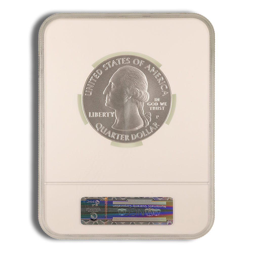 2012-P 5 oz America The Beautiful Silver Acadia Silver Coin NGC SP70 - Image 2