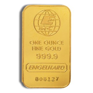 1 oz Gold Bar - Engelhard