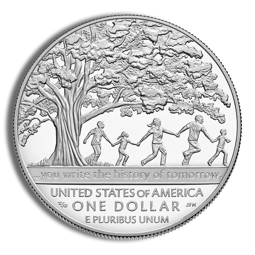 2017-P $1 Boys Town Centennial Silver Commemorative - Proof - Image 2