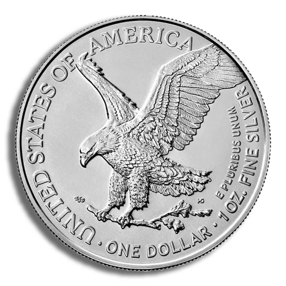 2021 Silver American Eagle - BU (Type 2) - Image 2