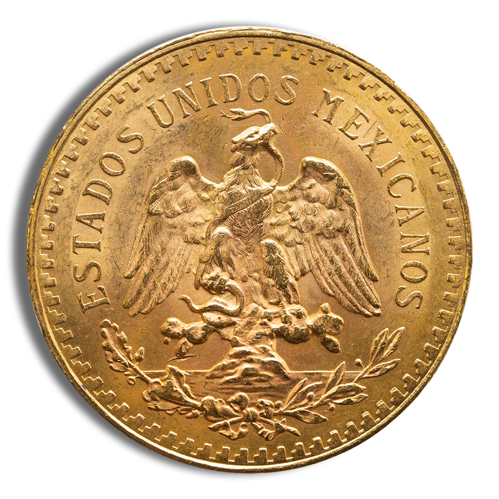 1927 Mexico Gold 50 Peso BU - Image 2