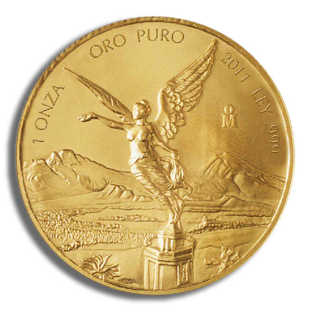 2014 1 oz Mexican Gold Libertad - BU