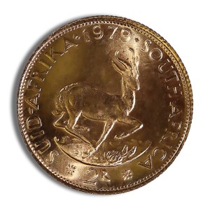 South Africa 2 Rand Gold Coin