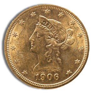 $10 Gold Liberty Eagle - AU