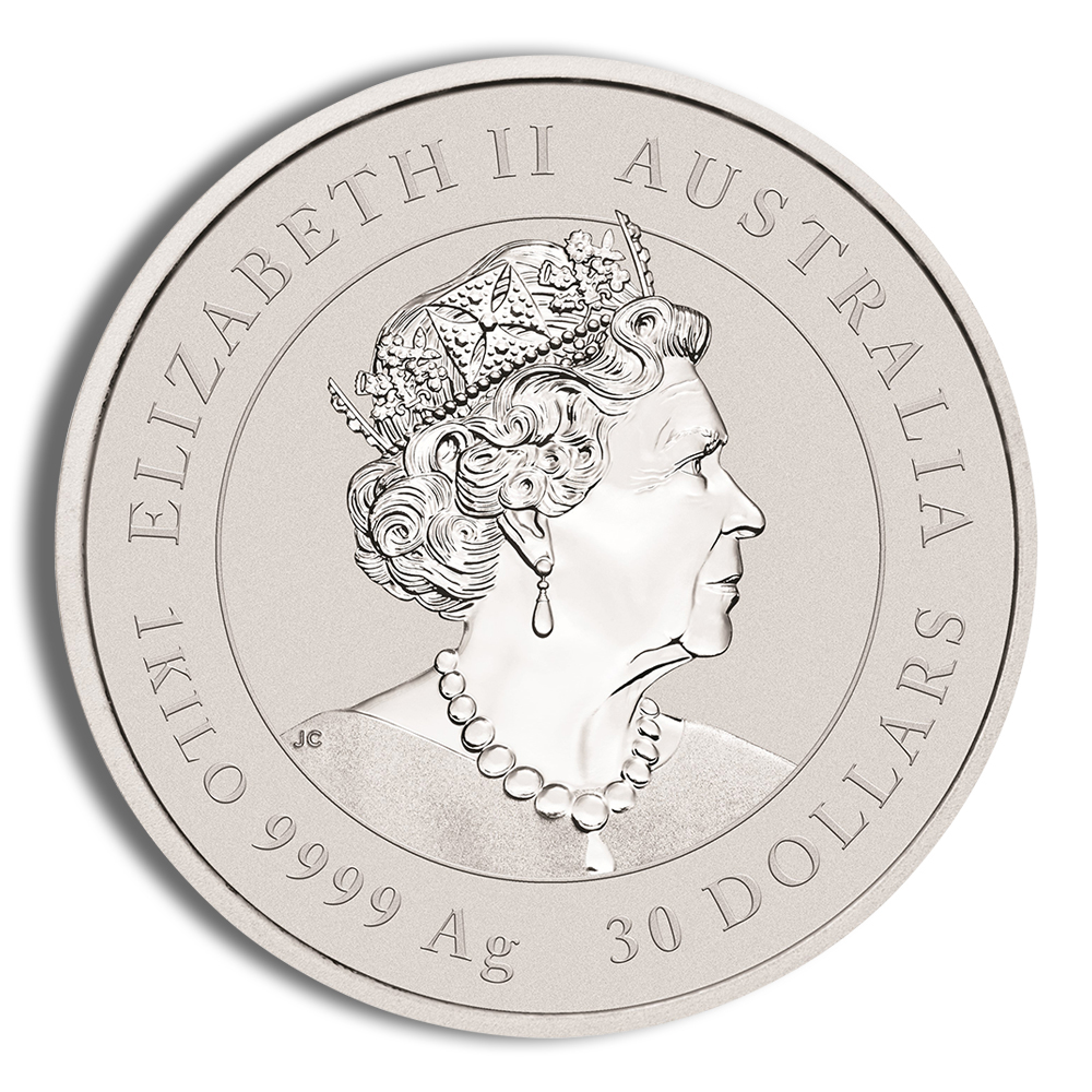 2022 Kilo Australia Silver Lunar Tiger BU - Series III - Image 2