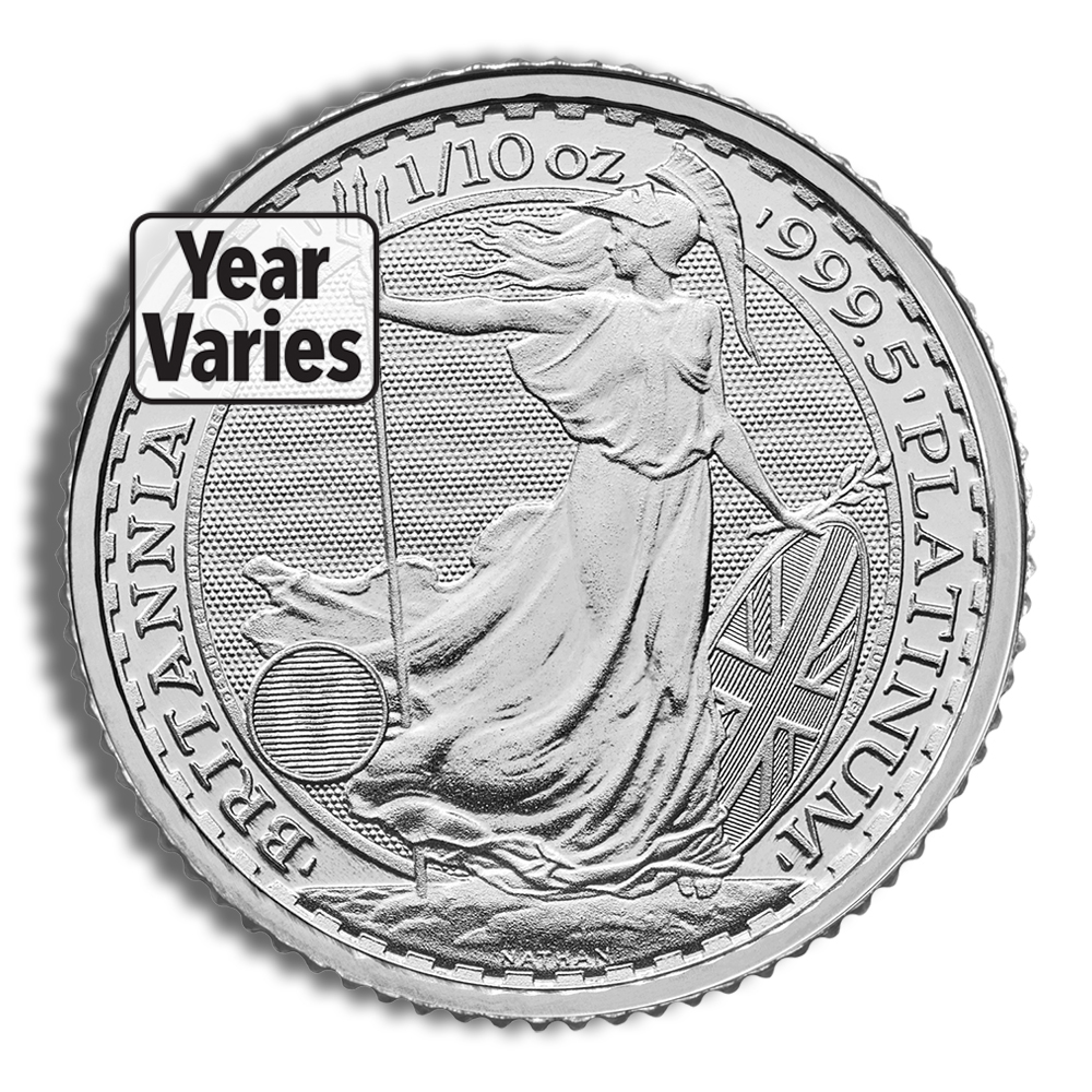 Platinum Britannia - 1/10 oz (Year Varies)