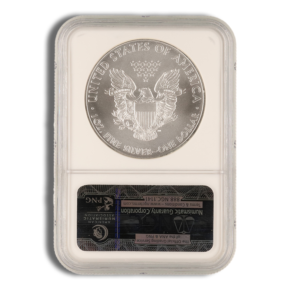2009 Silver Eagle NGC MS70 Early Releases - Image 2