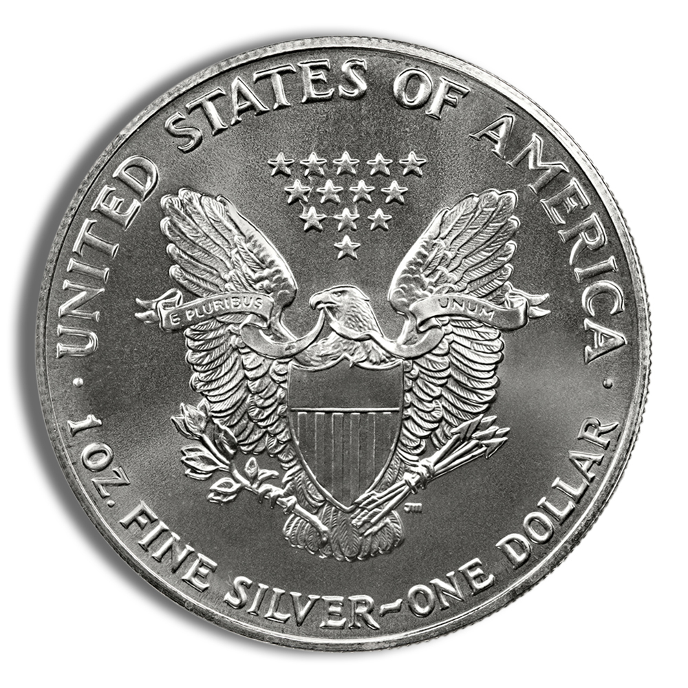 1988 Silver American Eagle - BU - Image 2