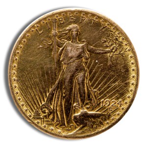 $20 Gold Saint-Gaudens Double Eagle - Cleaned/Low Grade