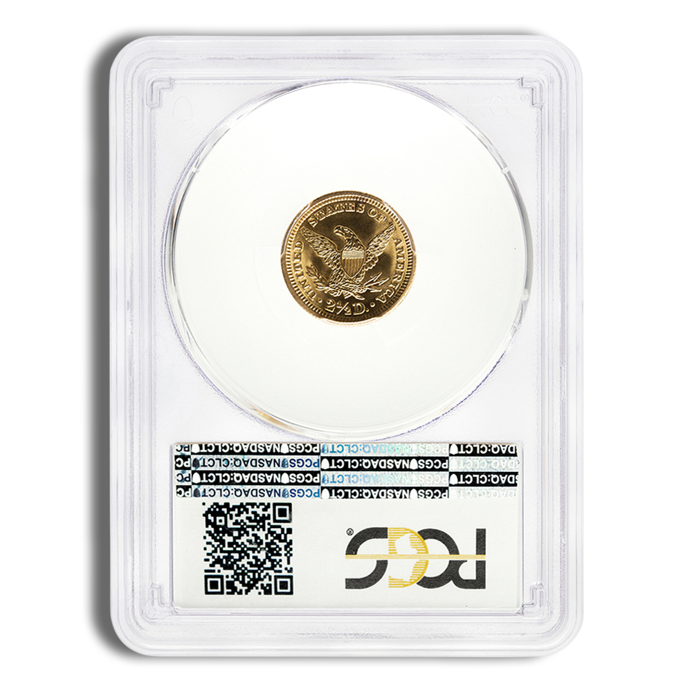 $2.5 Gold Liberty Quarter Eagle - PCGS MS63 - Image 2