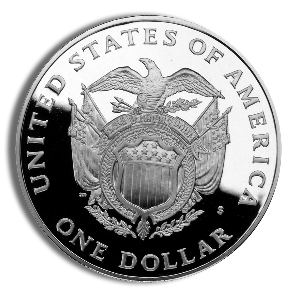 1994-S $1 Capitol Silver Commemorative - Proof - Image 2