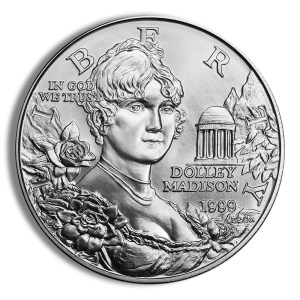1999-P $1 Dolley Madison Silver Commemorative - BU