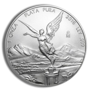 2016 1 oz Silver Mexican Libertad - BU