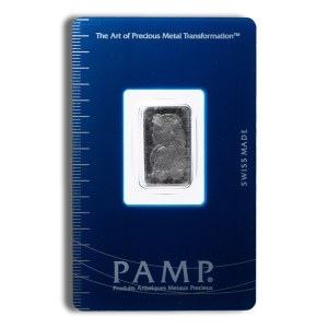 5 gram Platinum Bar - Brand Varies (Carded)