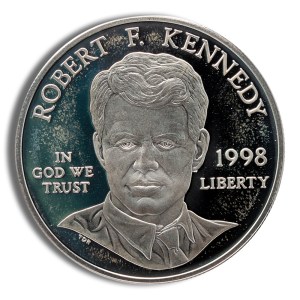 1998-S $1 Robert F. Kennedy Silver Commemorative - Proof