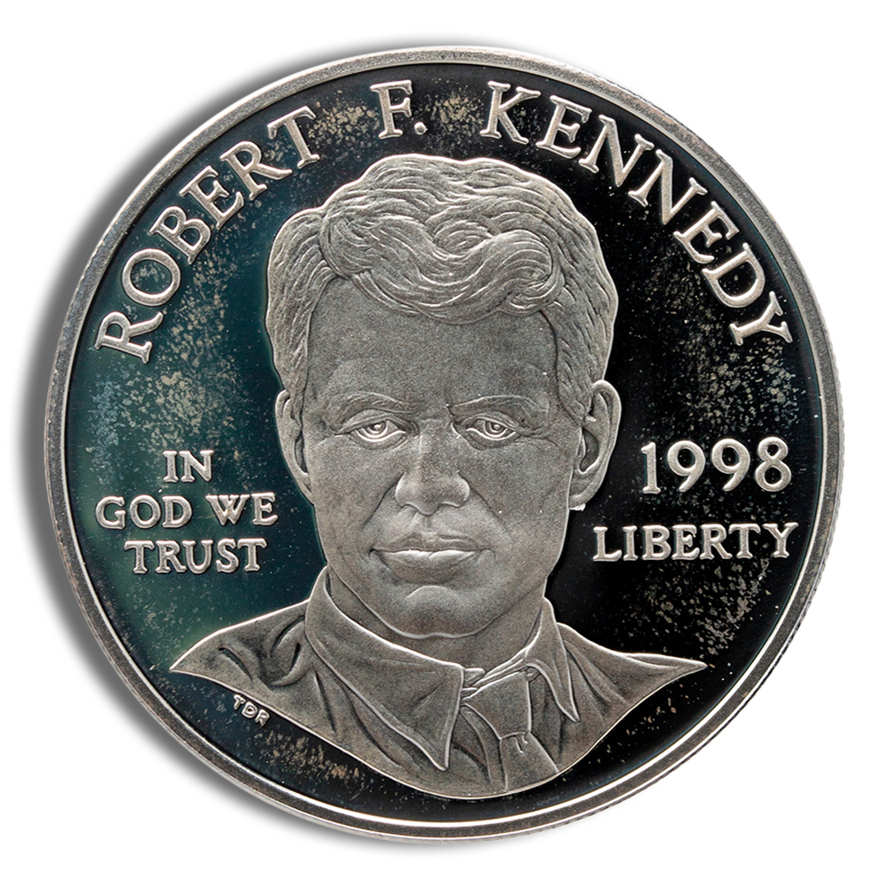 1998-S $1 Robert F. Kennedy Silver Commemorative - Proof