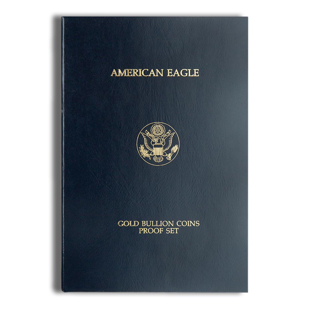 Four Coin Proof Gold Eagle Set - Box/COA (Date Varies) - Image 3