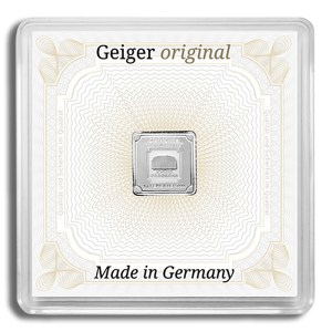 1 gram Silver Bar - Geiger (In Assay)