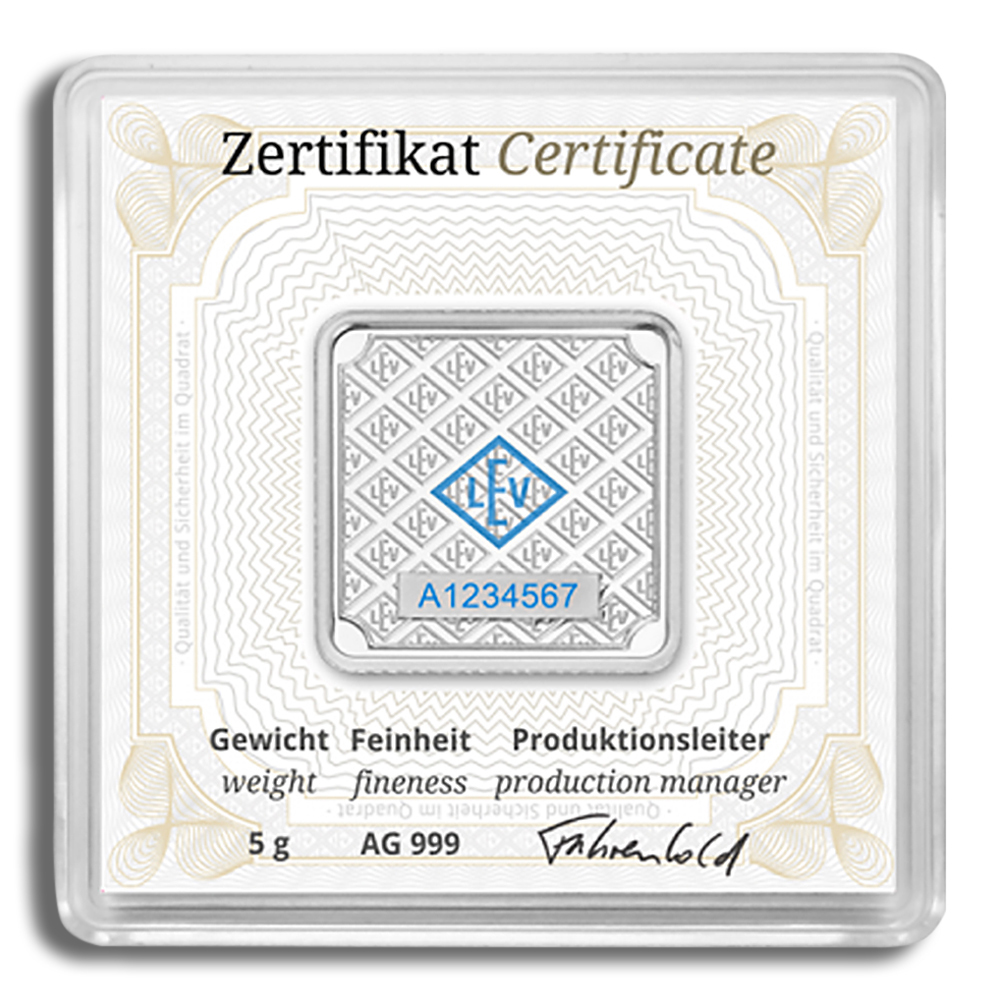 5 gram Silver Bar - Geiger (In Assay) - Image 2