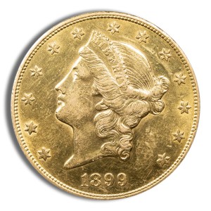 $20 Gold Liberty Double Eagle - Cleaned/Low Grade