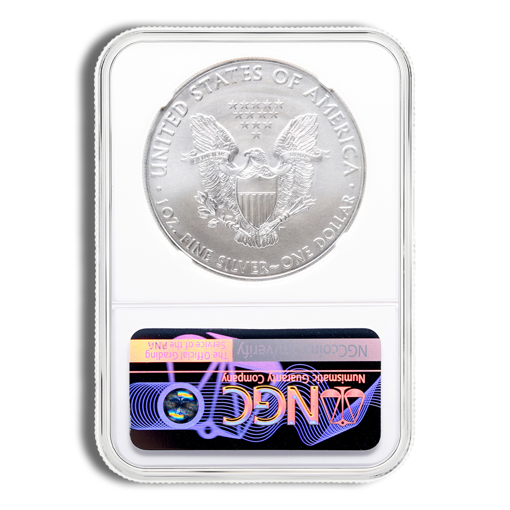 2021 Silver Eagle NGC MS70 (Type 1) - Image 2
