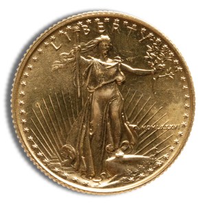 1986 1/4 oz Gold Eagle - BU (MCMLXXXVI)
