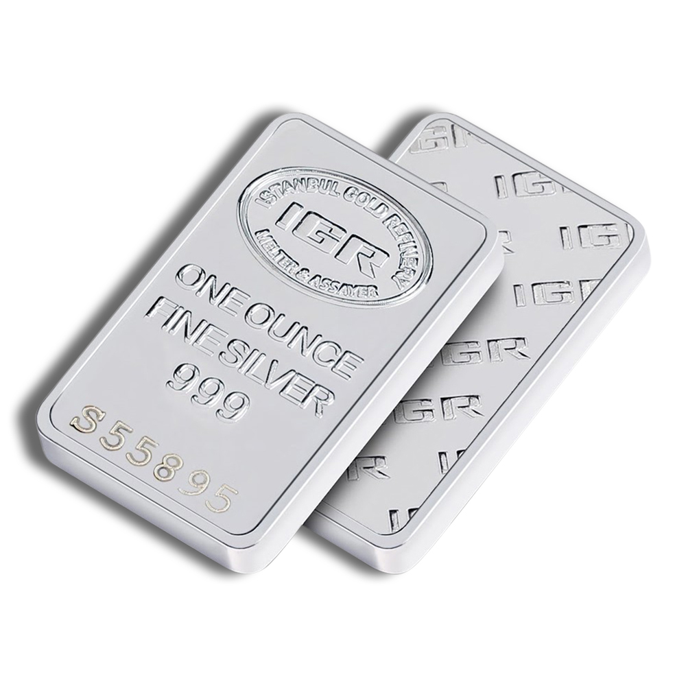 1 oz Silver Bar - IGR Metals