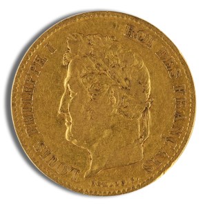 France Gold 40 Francs - Louis Philippe I (1831-1838)