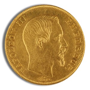 France Gold 50 Francs - Napoleon III (1855-1868)