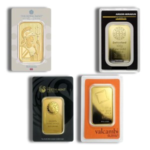 100 gram Gold Bars