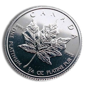 Platinum Maple Leaf - 1/4 oz (Year Varies)