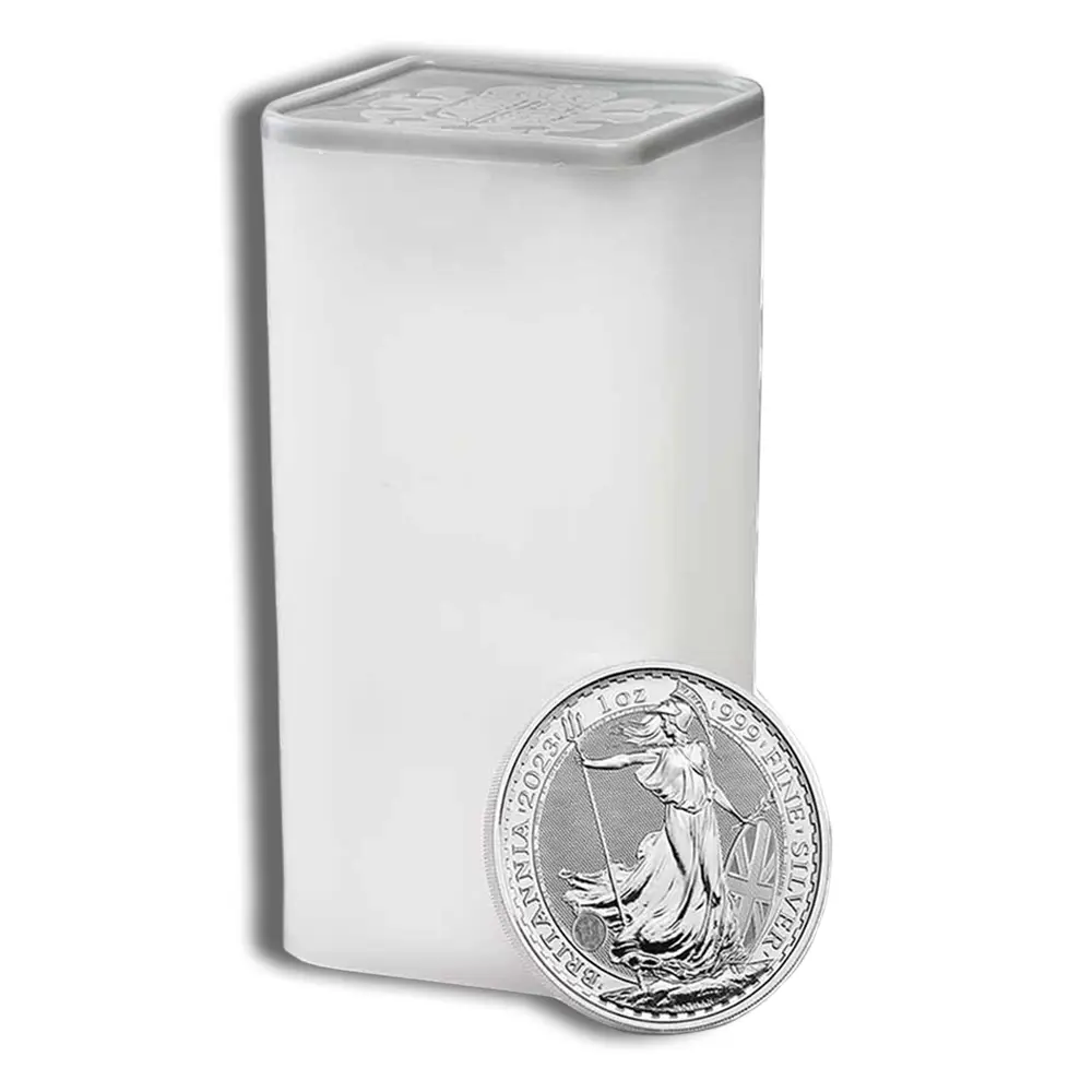 1 oz Great Britain Silver Britannia .999 (Year Varies) - Image 4