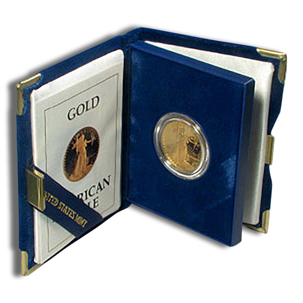1/2 oz Proof Gold Eagle - Box/COA (Date Varies)