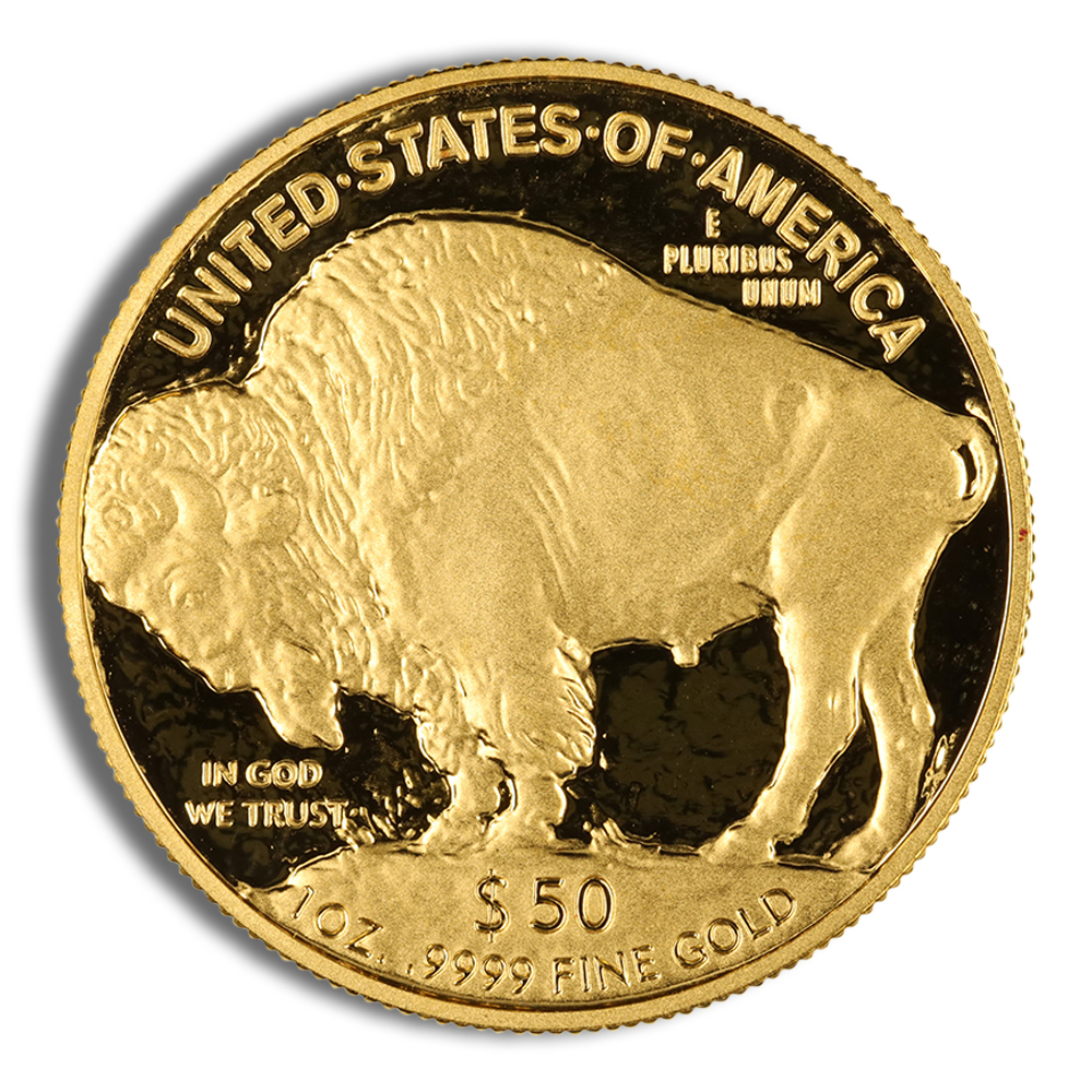 2007-W 1 oz Proof Gold Buffalo (w/Box & COA) - Image 3