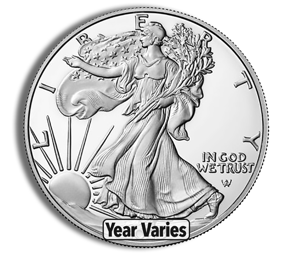 Proof Silver Eagle - Box & COA