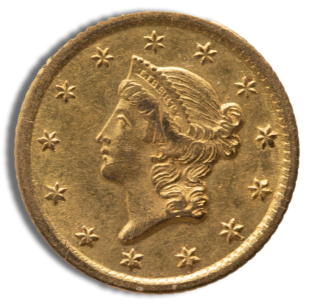 $1 Gold Liberty Type 1 - AU