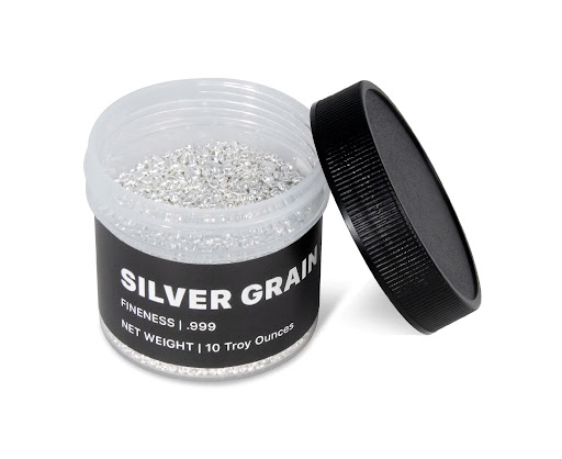 10 oz Silver Grain / Shot (.999+) - Image 2