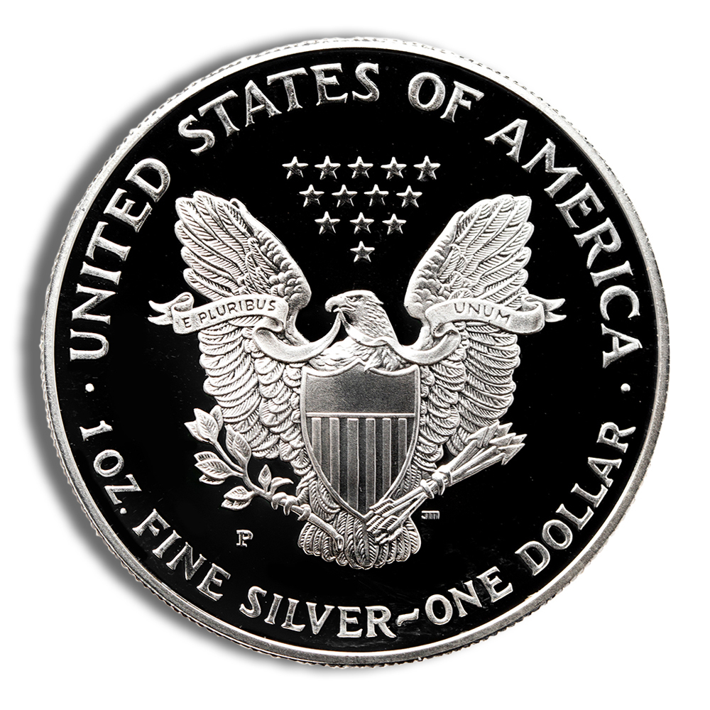 1994-P Proof Silver Eagle with Box & COA - Image 3