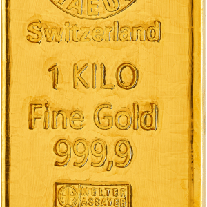 1 kilo Gold Bar - Argor-Heraeus (Cast)
