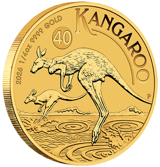 2026 1/4 oz Australian Kangaroo Gold Coin - Image 3