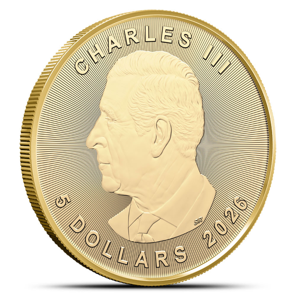 2026 1/10 oz Gold Maple Leaf - Image 2