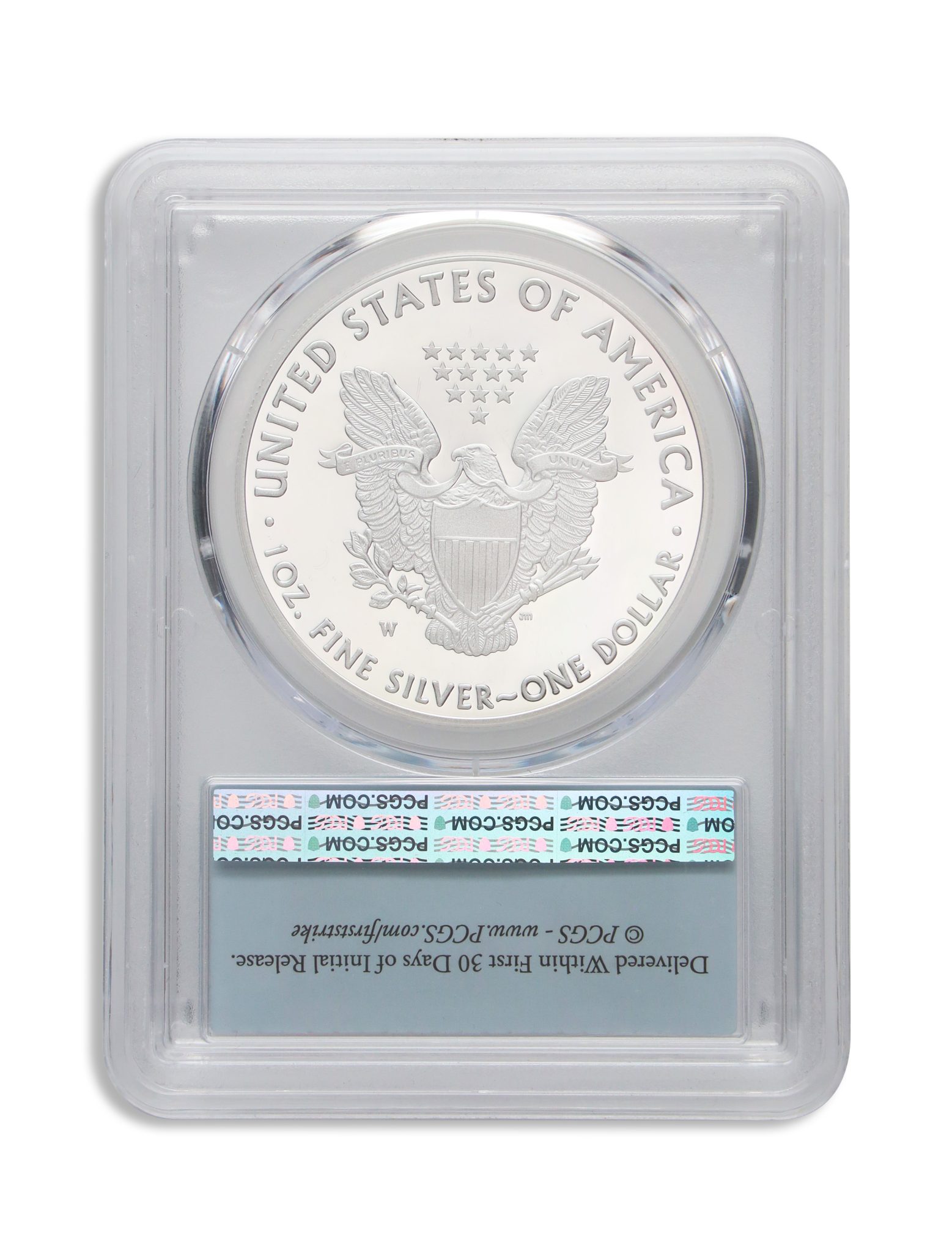 2018-W Proof Silver Eagle PCGS PR70 First Strike - Image 2