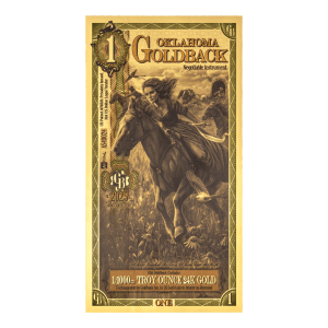 Oklahoma 1 Goldback