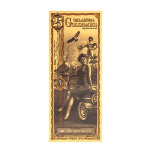 Oklahoma 25 Goldback