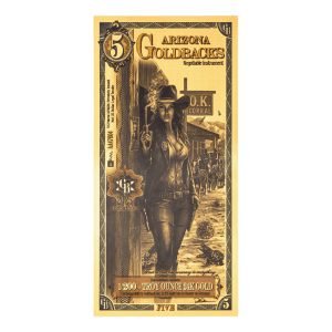 Arizona 5 Goldback