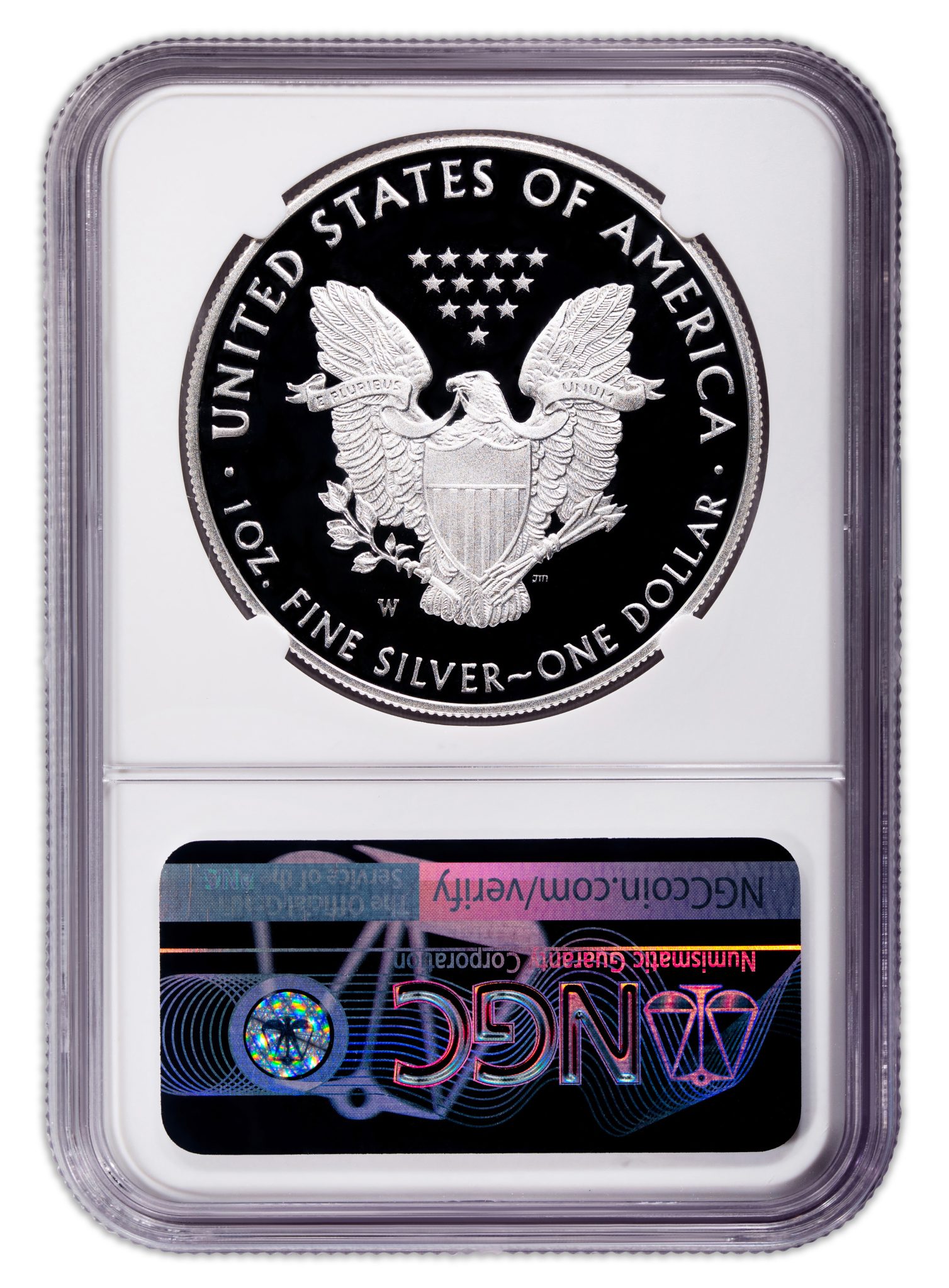 1998-P Proof Silver Eagle NGC PF70 - Image 2