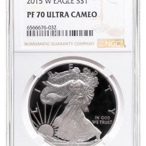 2015-W Proof Silver Eagle NGC PF70